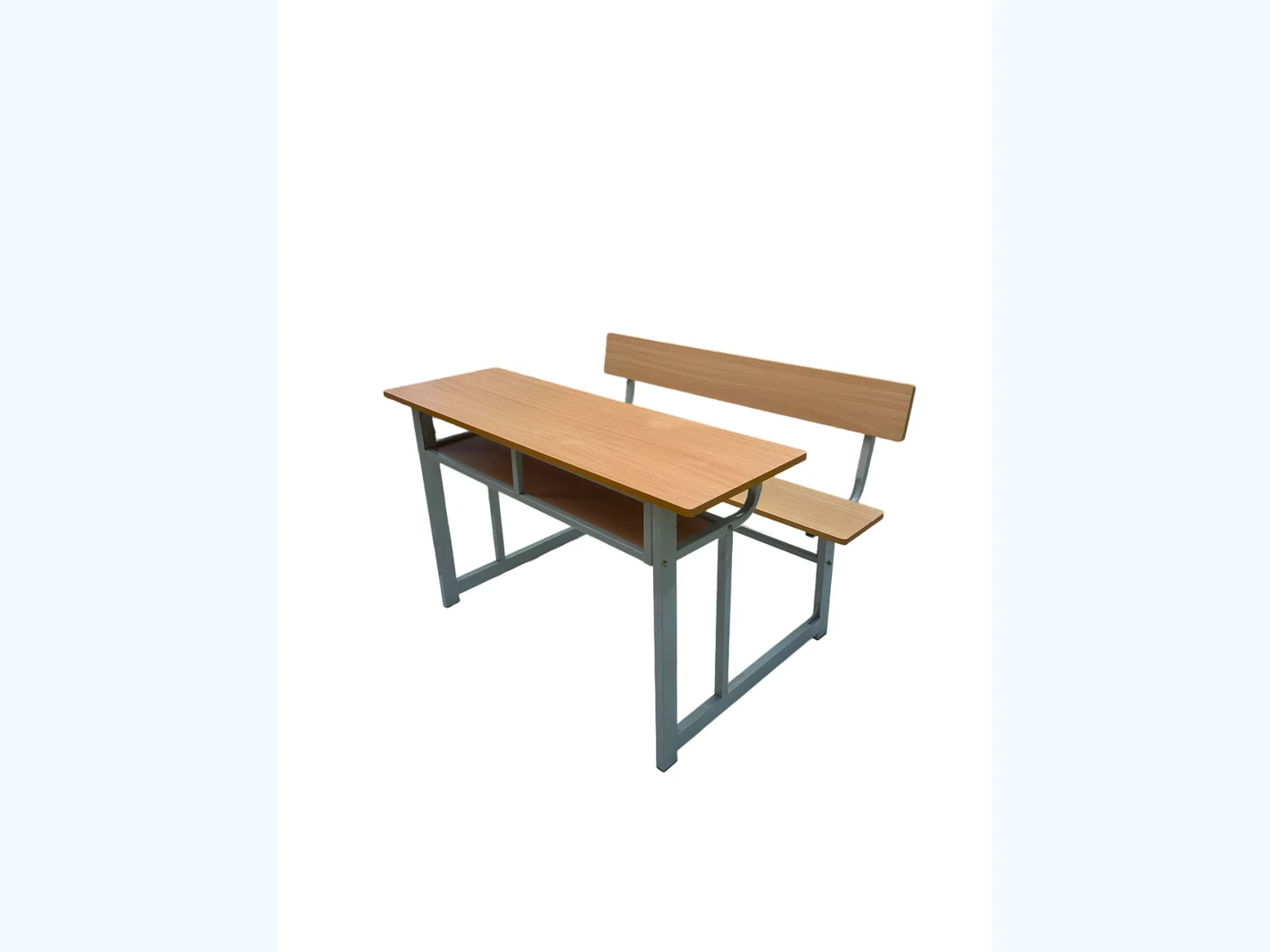 Bàn liền ghế có tựa gỗ MDF TH2430